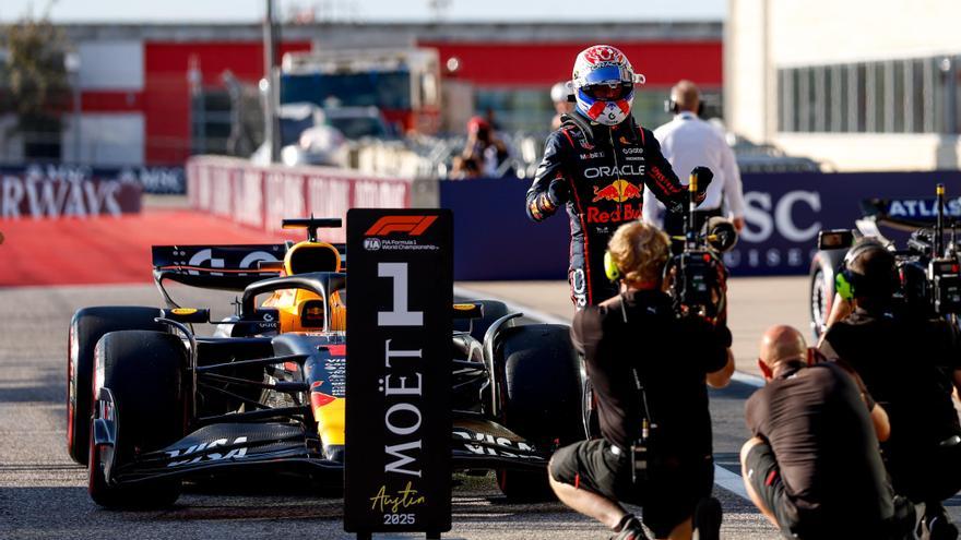 Verstappen sigue a la caza de su quinto título mundial