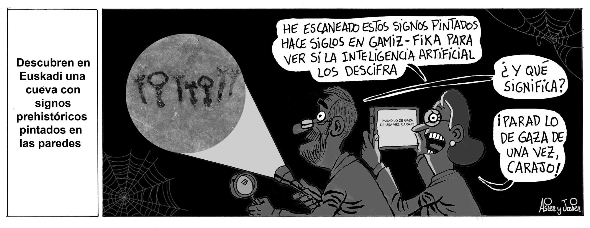 La tira de Asier y Javier del viernes 19 de septiembre