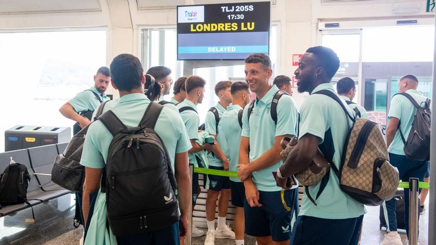 Se retrasa el vuelo del Athletic hacia Londres