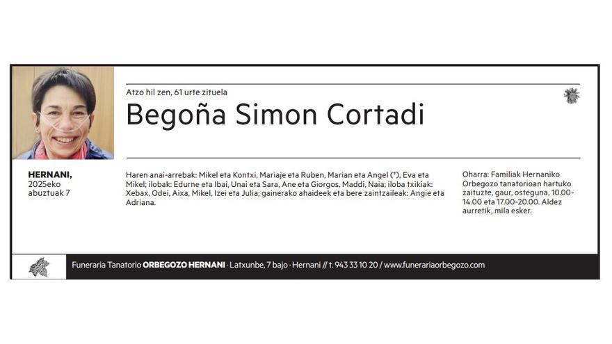Begoña Simon Cortadi