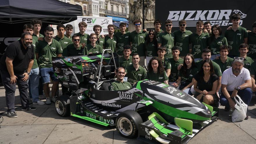 El nuevo monoplaza de Fórmula Student Vitoria competirá en Silverstone, Hockenheim y Lyon este verano