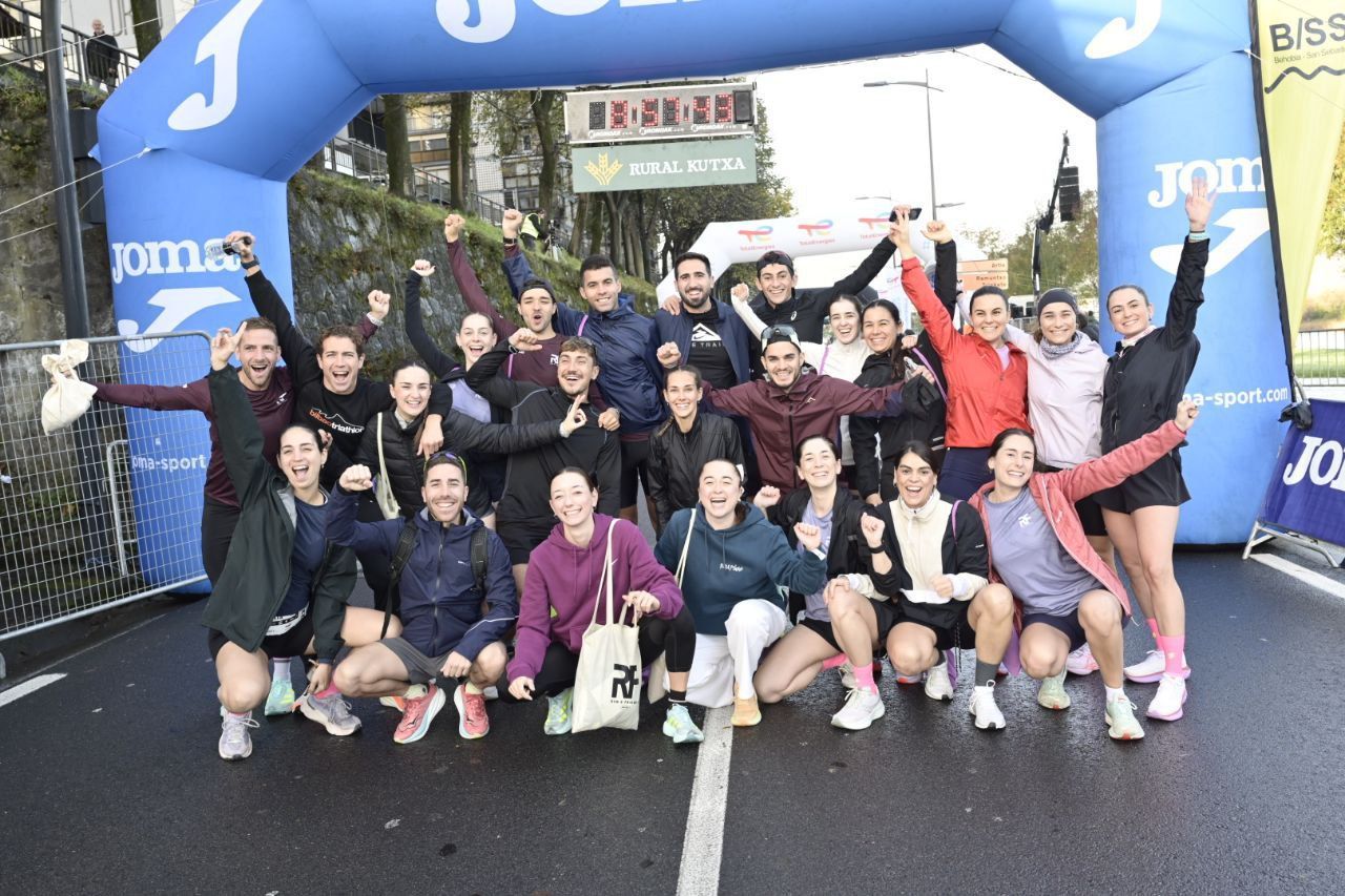 En imágenes: Ilusión y concentración en la salida de la Behobía- San Sebastían