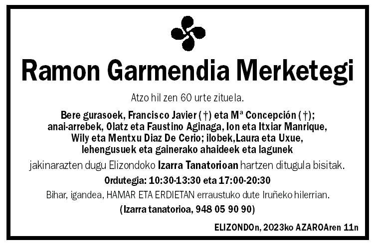 Ramon Garmendia Merketegi