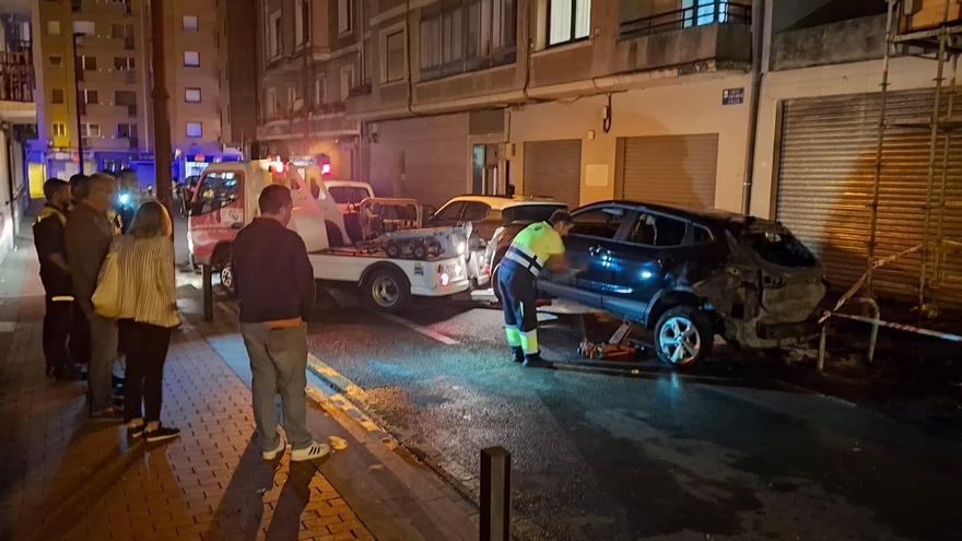 Un incendio genera caos en Barakaldo y obliga a desalojar un bloque de viviendas