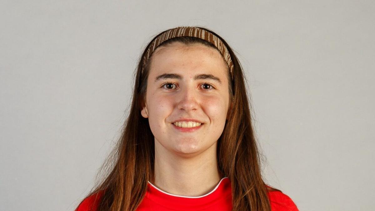 Amaia Moreno, portera juvenil de Anaitasuna.