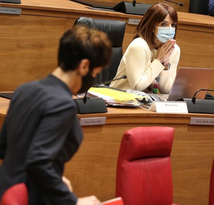 Pleno del Parlamento de Navarra (22-04-2021)