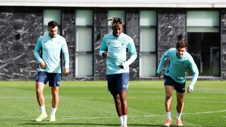En imágenes: entrenamiento del Athletic