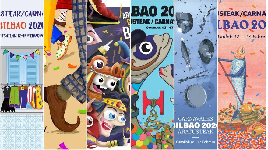 La opinión de los bilbainos importa más que nunca en la votación del cartel de Carnaval 2026