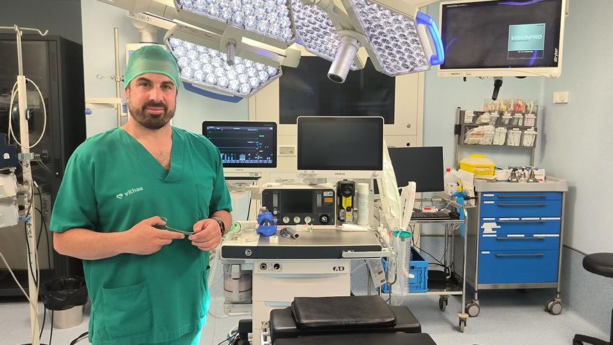 Vithas Vitoria incorpora un láser único en Álava que permite operar hemorroides con menos dolor y una recuperación más rápida