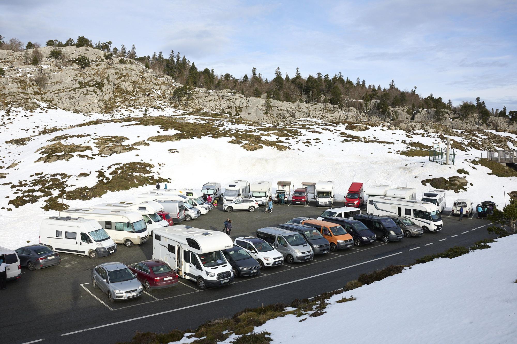 Día de nieve en Belagua