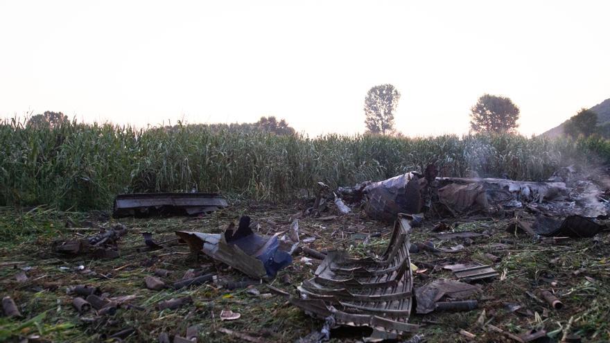 Al menos ocho muertos tras estrellarse un avión de carga en el norte de Grecia