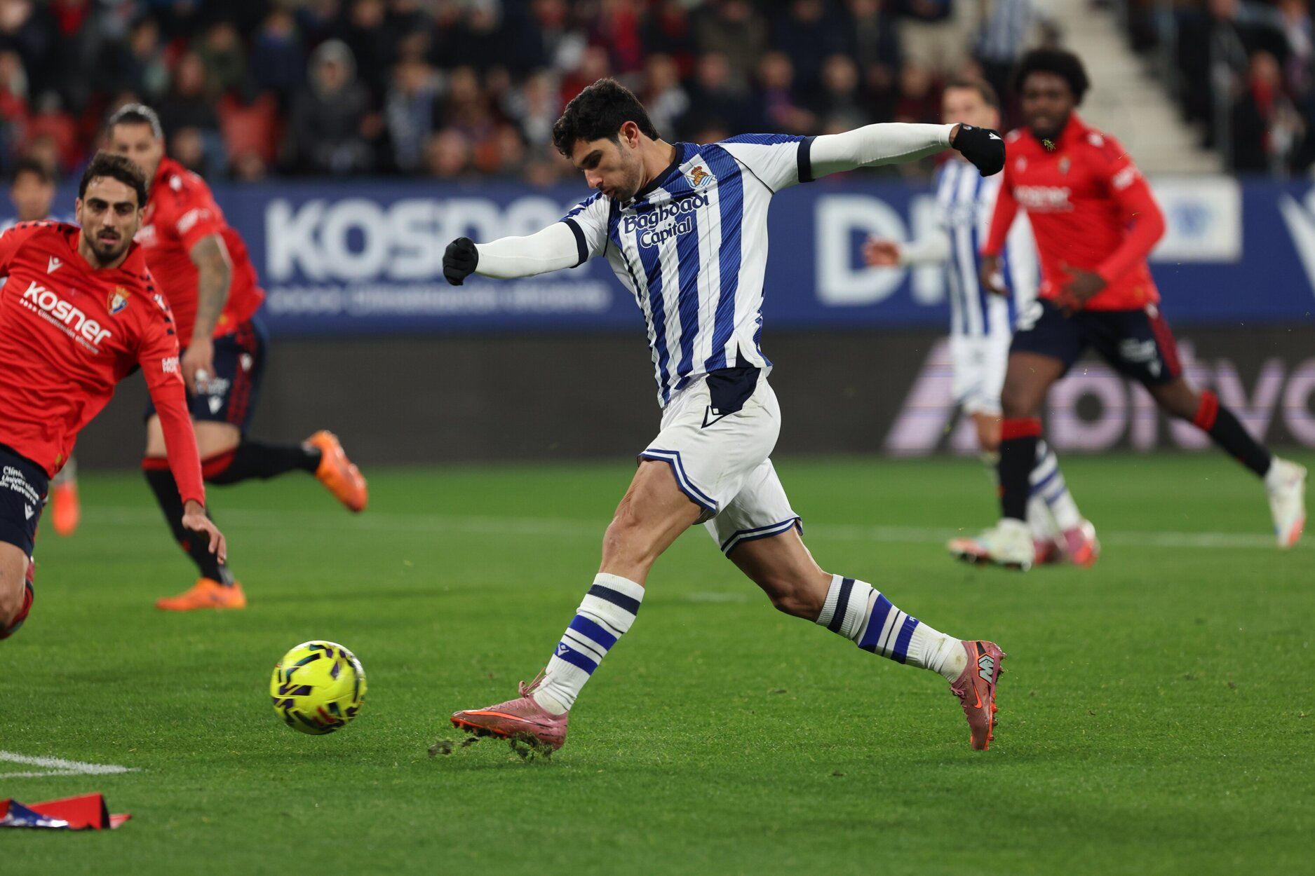 Mejores imágenes del Osasuna-Real Sociedad