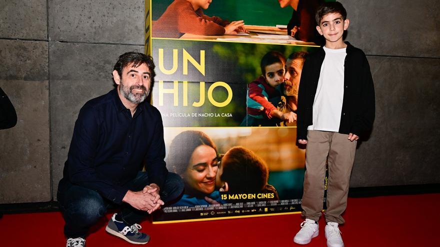 Ian Cortegoso, la joven promesa bilbaina de 10 años, deslumbra en el estreno de 'Un hijo'