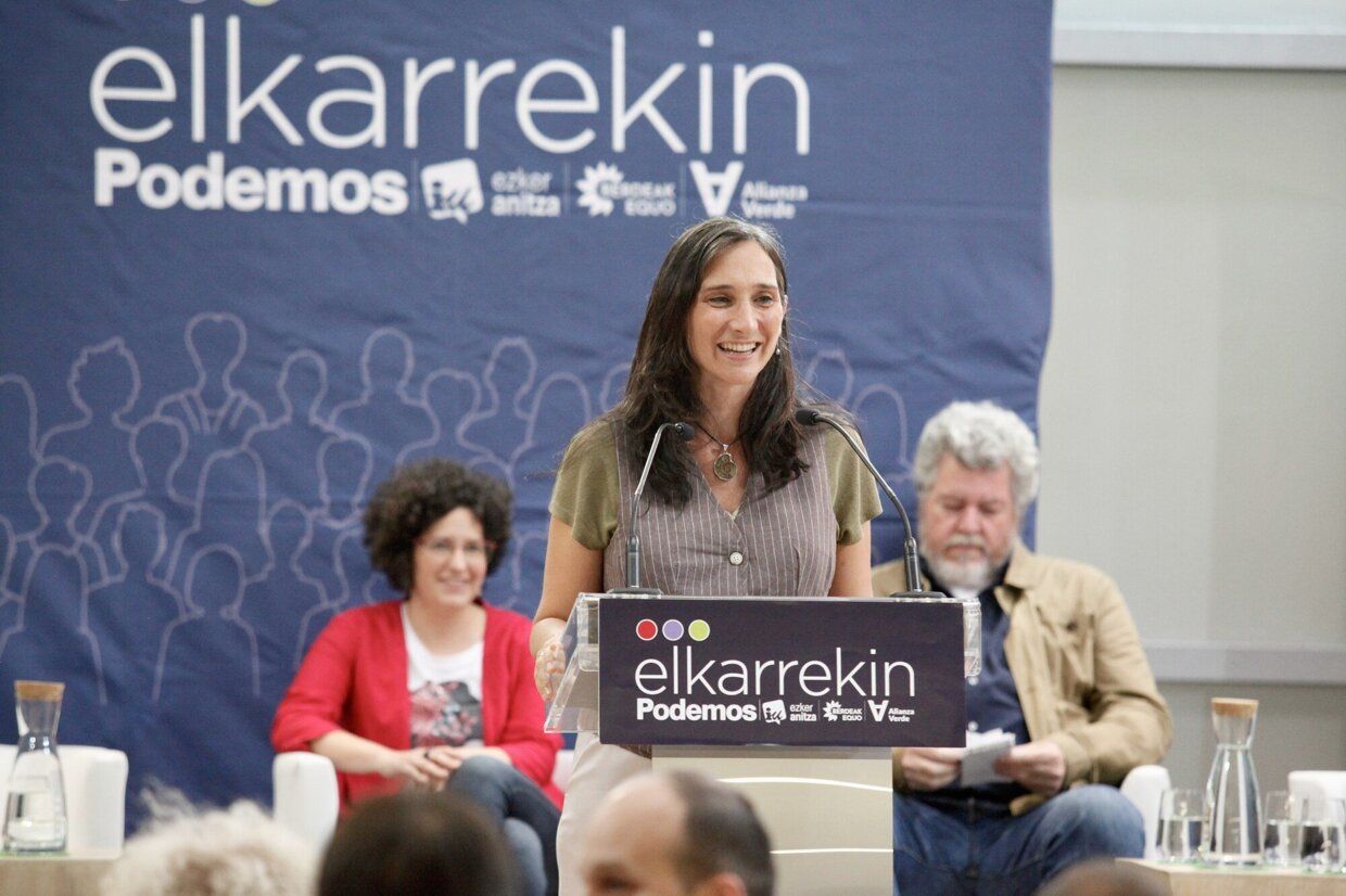 En imágenes: arranca la campaña en Vitoria