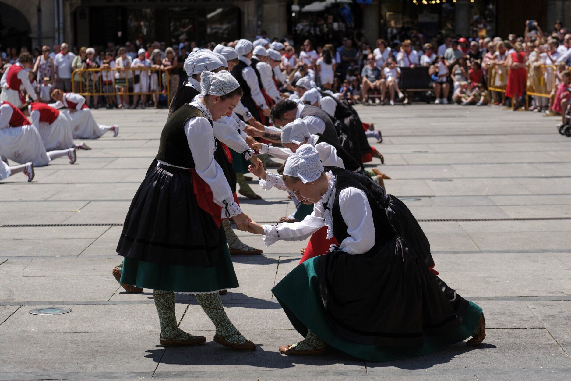 Fotos del inicio de las fiestas de Estella-Lizarra