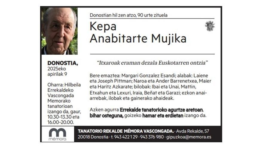 Kepa Anabitarte Mujika