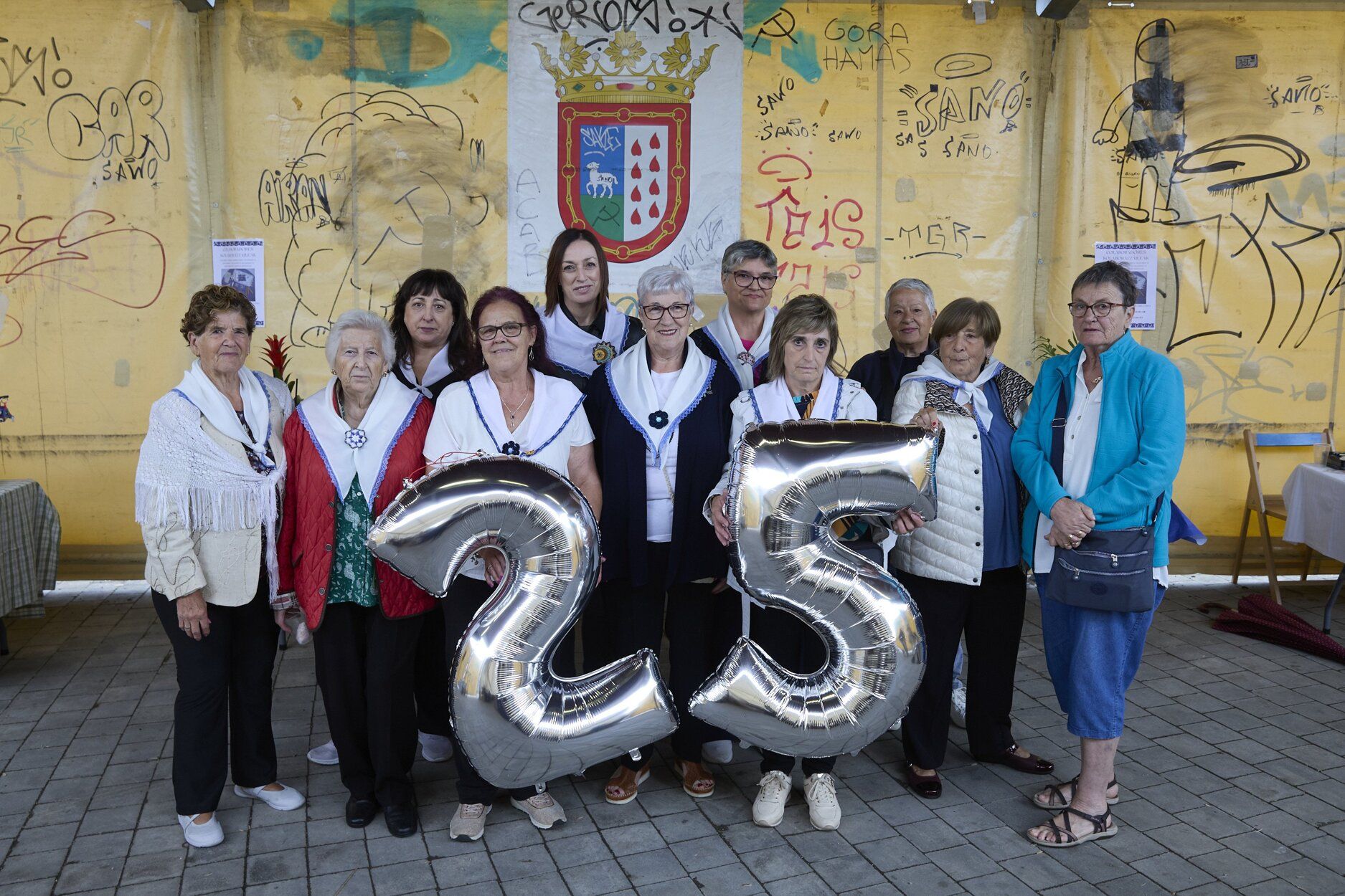 Fotos del encuentro de encajeras de bolillos en Berriozar