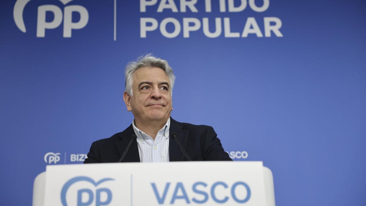 Javier de Andrés, Euskadiko PPko presidentea.