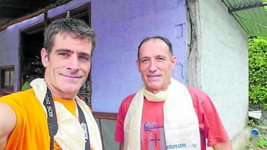 Mariano Galván y Alberto Zerain (d).