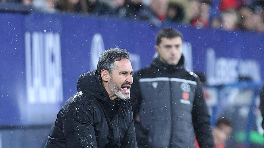 Vicente Moreno: “El resultado me deja disgustado”