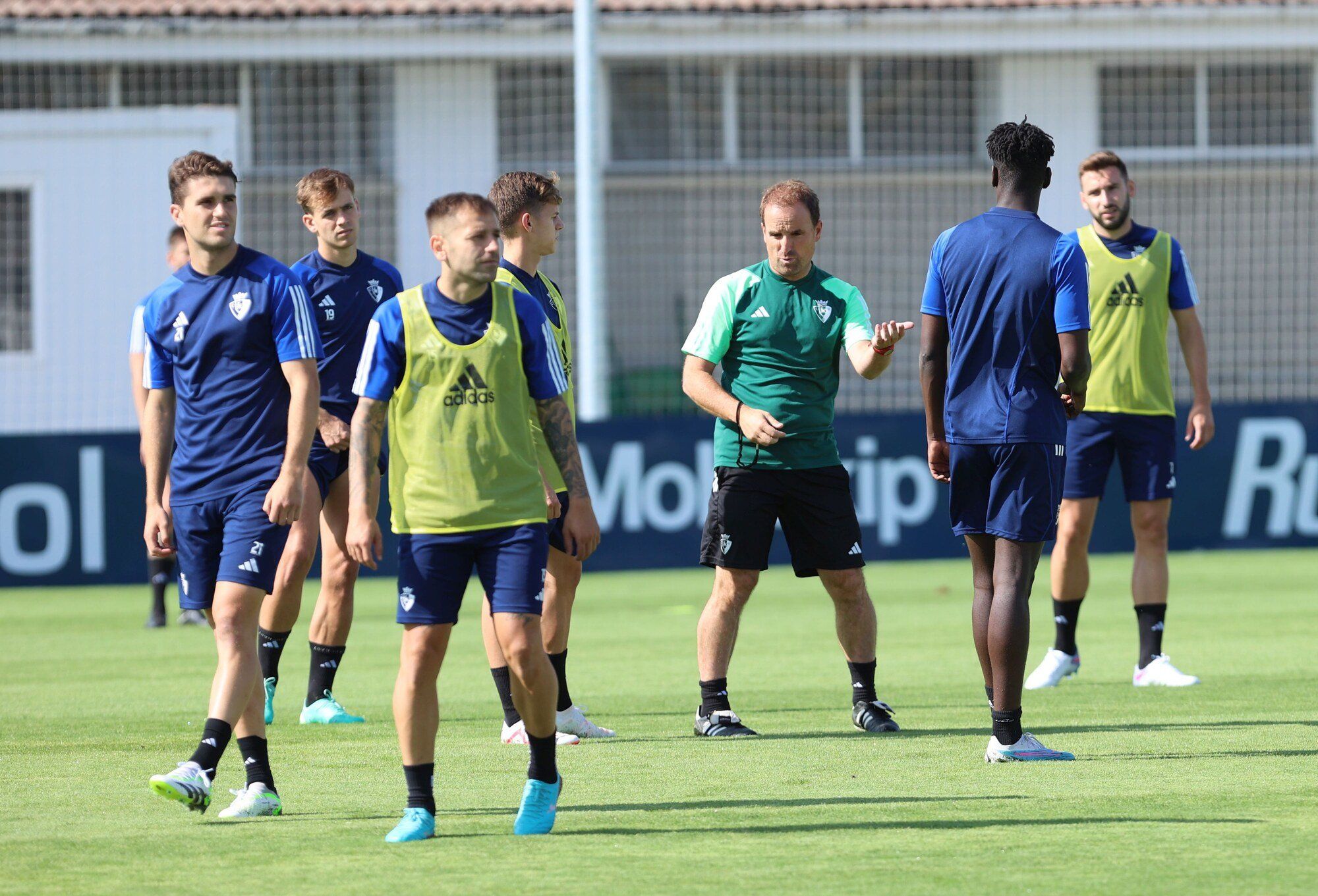 Fotos del entrenamiento de Osasuna en Tajonar de este lunes 24 de julio