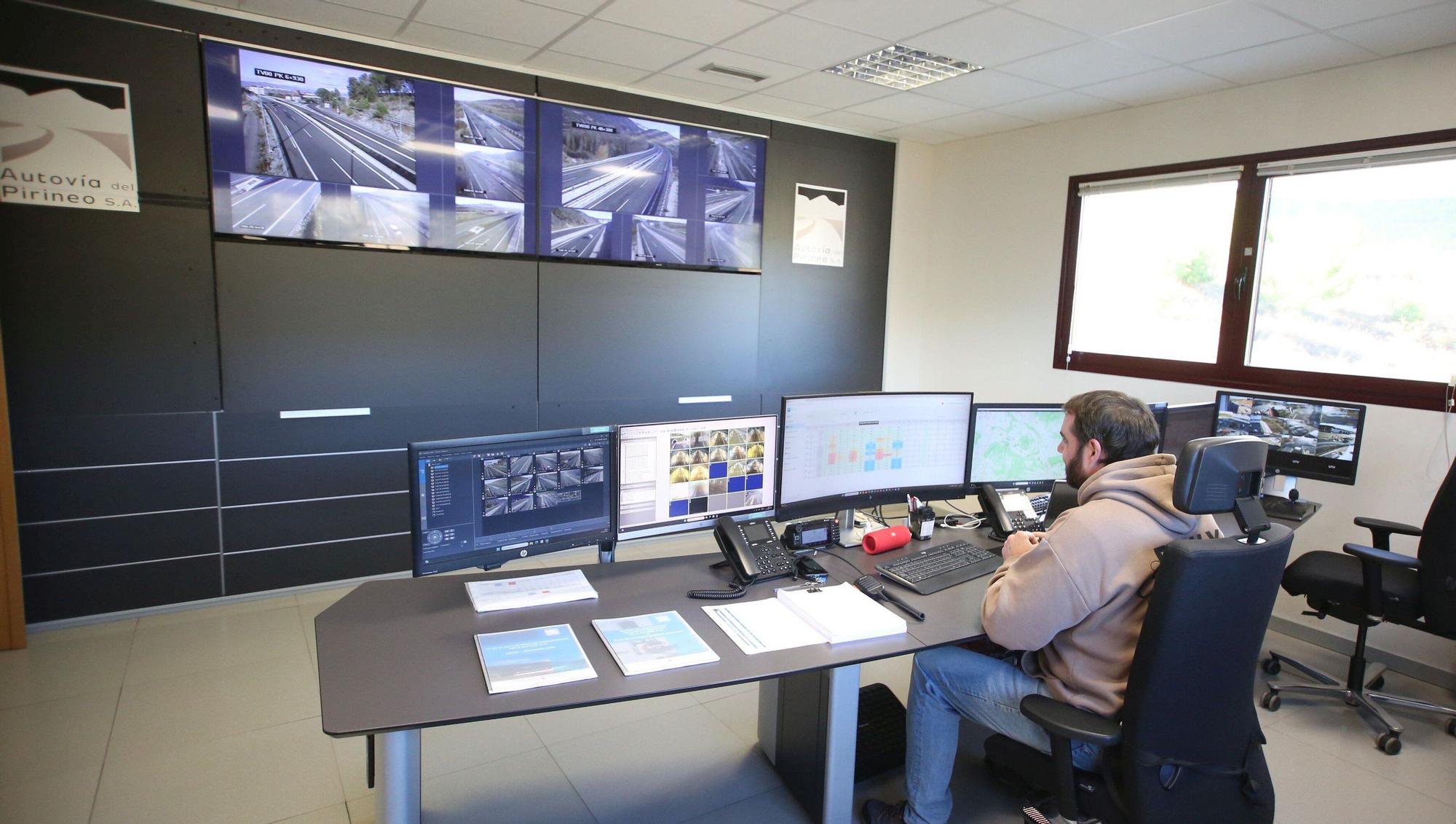 El Centro de Conservación de Carreteras de Liédena, preparado para el invierno en Navarra