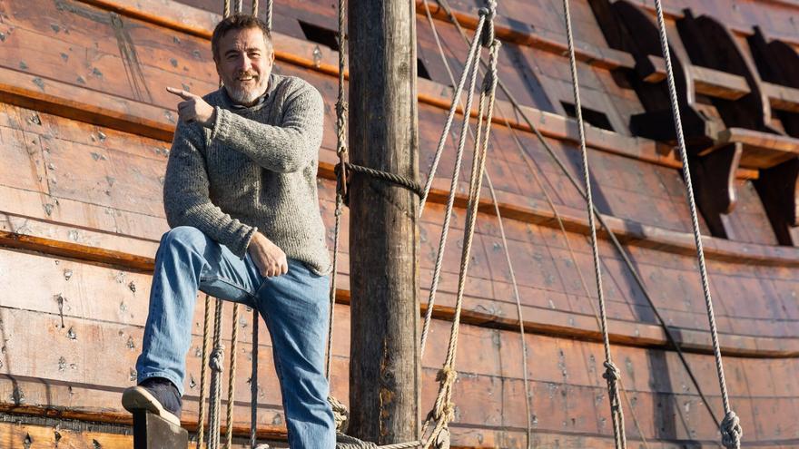 “En el viaje de la ‘San Juan’ no habrá papel higiénico. Hace 500 años se limpiaban con cuerda vieja”