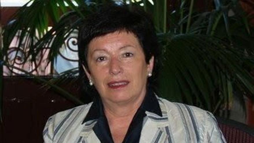 La presidenta de Arizmendiarrietaren Lagunak Elkartea, Lourdes Idoiaga.