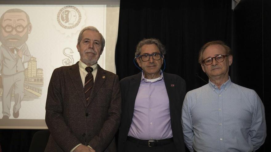 Lectura del fallo del concurso de ideas para popularizar a Unamuno en Bilbao