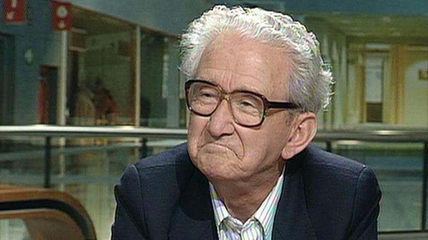 Jimeno Jurío durante una entrevista anterior en el programa &quot;Forum&quot;.