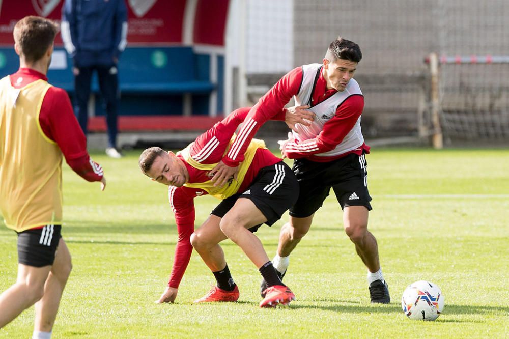 Osasuna vuelve al trabajo en Tajonar