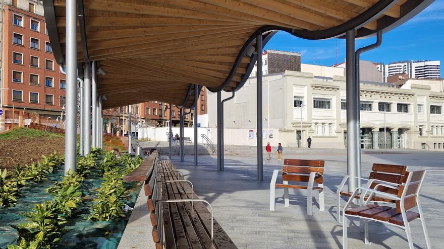 La nueva cubierta en Sabino Arana