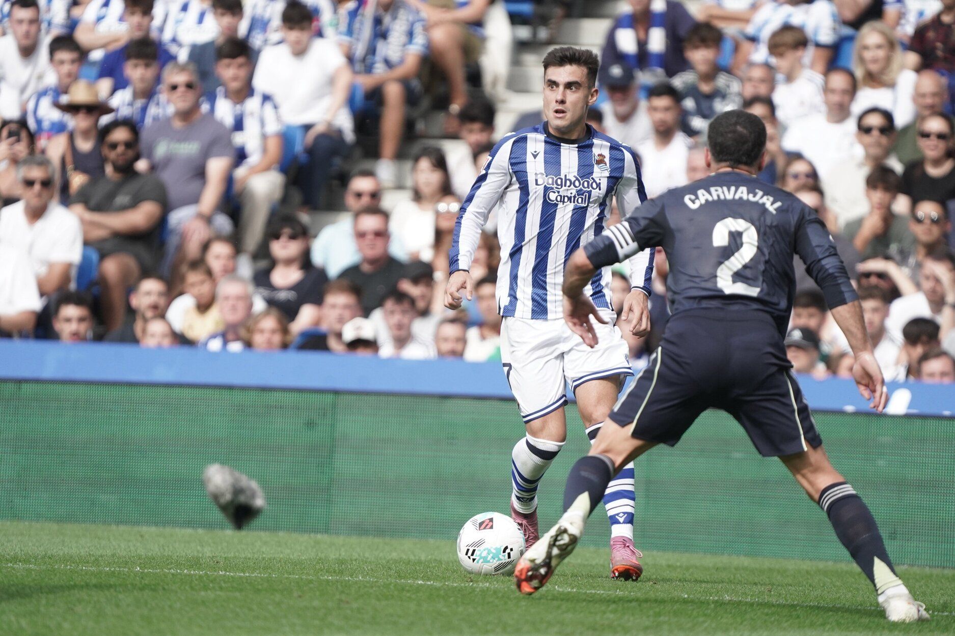El Real Sociedad - Real Madrid, en imágenes