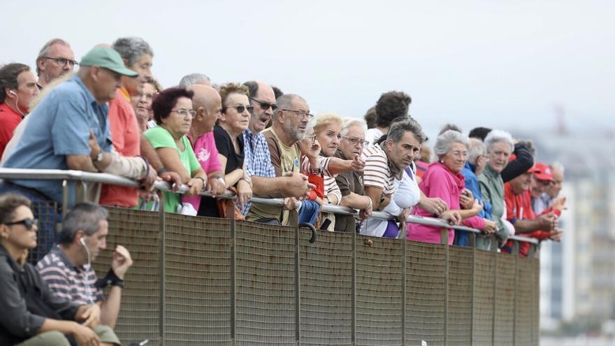[Fotos] Ambiente en Donostia para la clasificatoria de la Bandera de La Concha