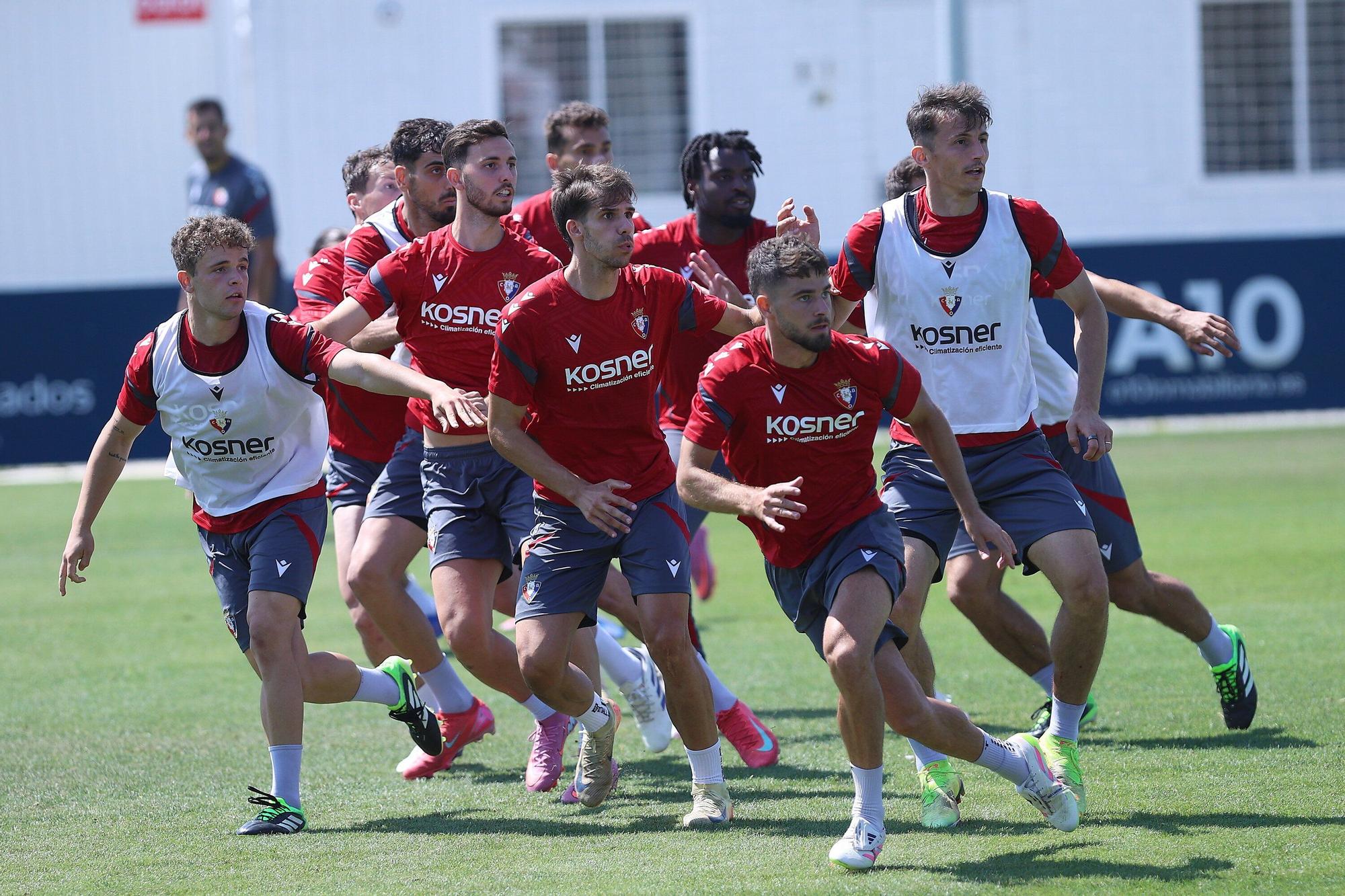 Entrenamiento de Osasuna (18/07/2025)