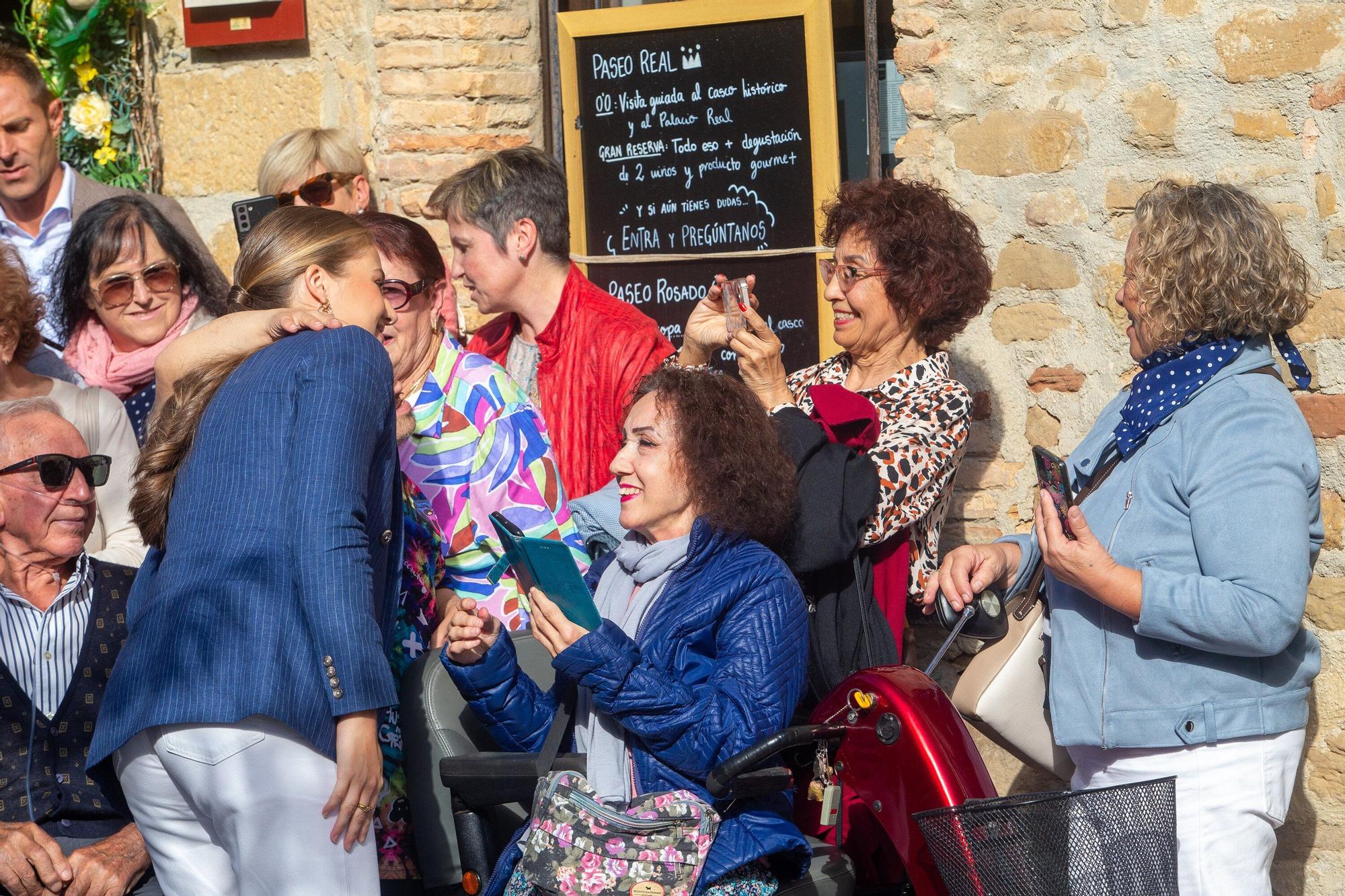 Fotos de la visita de los Reyes a Olite y Tudela