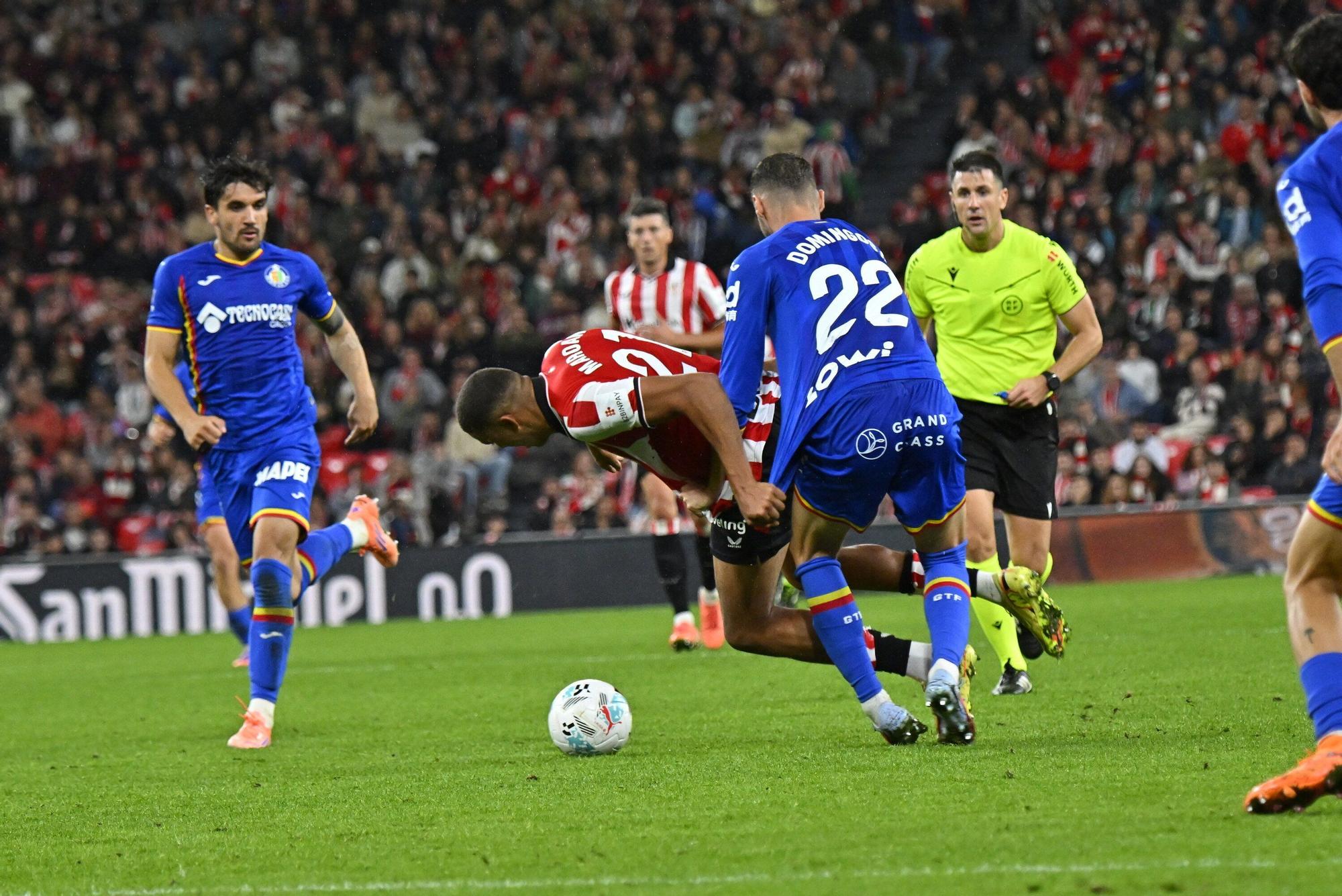 El Athletic-Getafe, en imágenes