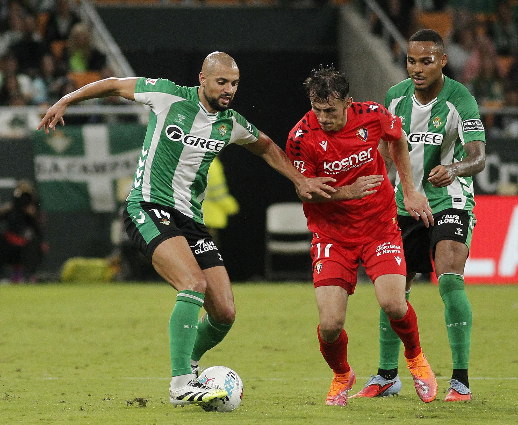 Fotos del partido entre Betis y Osasuna