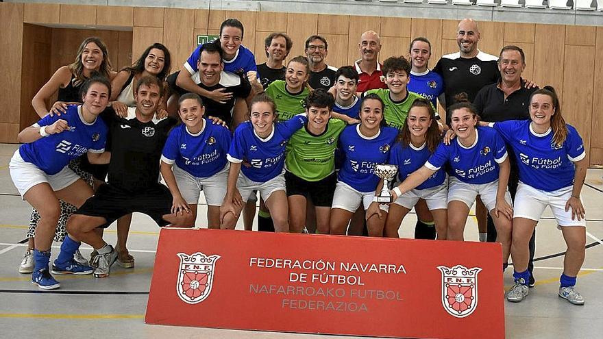 El Txantrea gana de nuevo la Copa Navarra de fútbol sala femenino