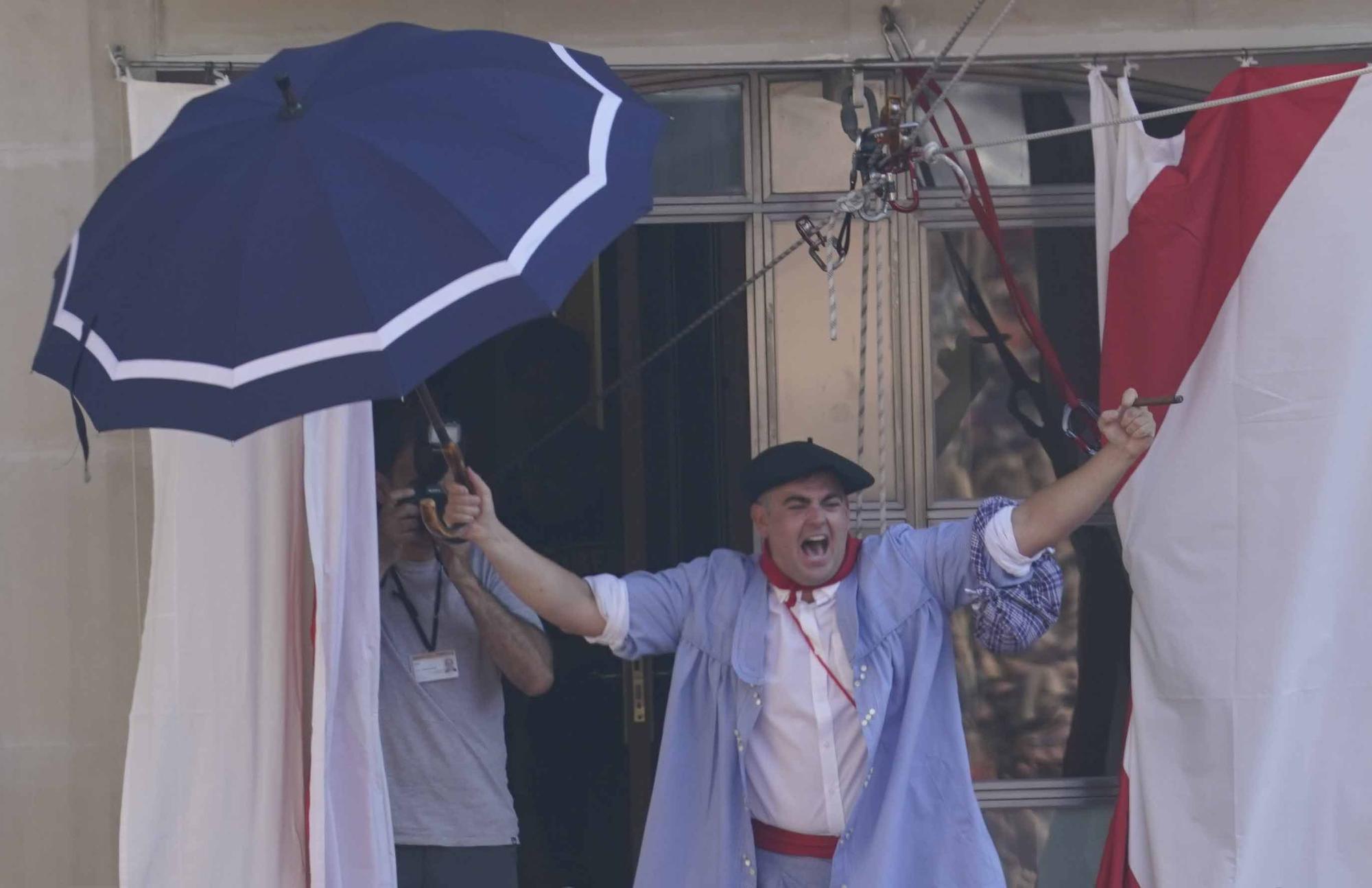 En imágenes: Así ha sido la bajada de Celedón en 2025