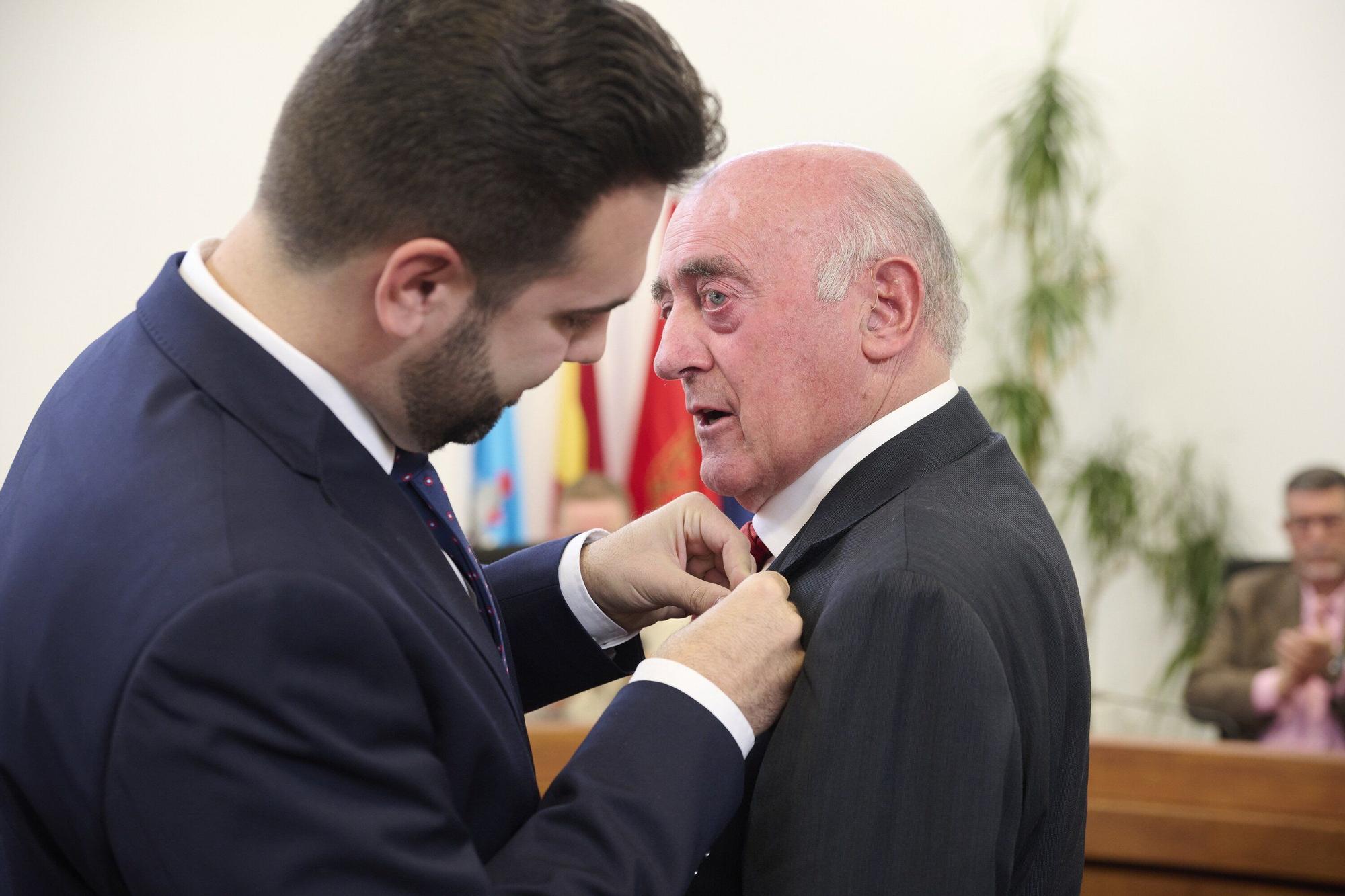 Homenaje a los tres exalcaldes de Zizur Mayor