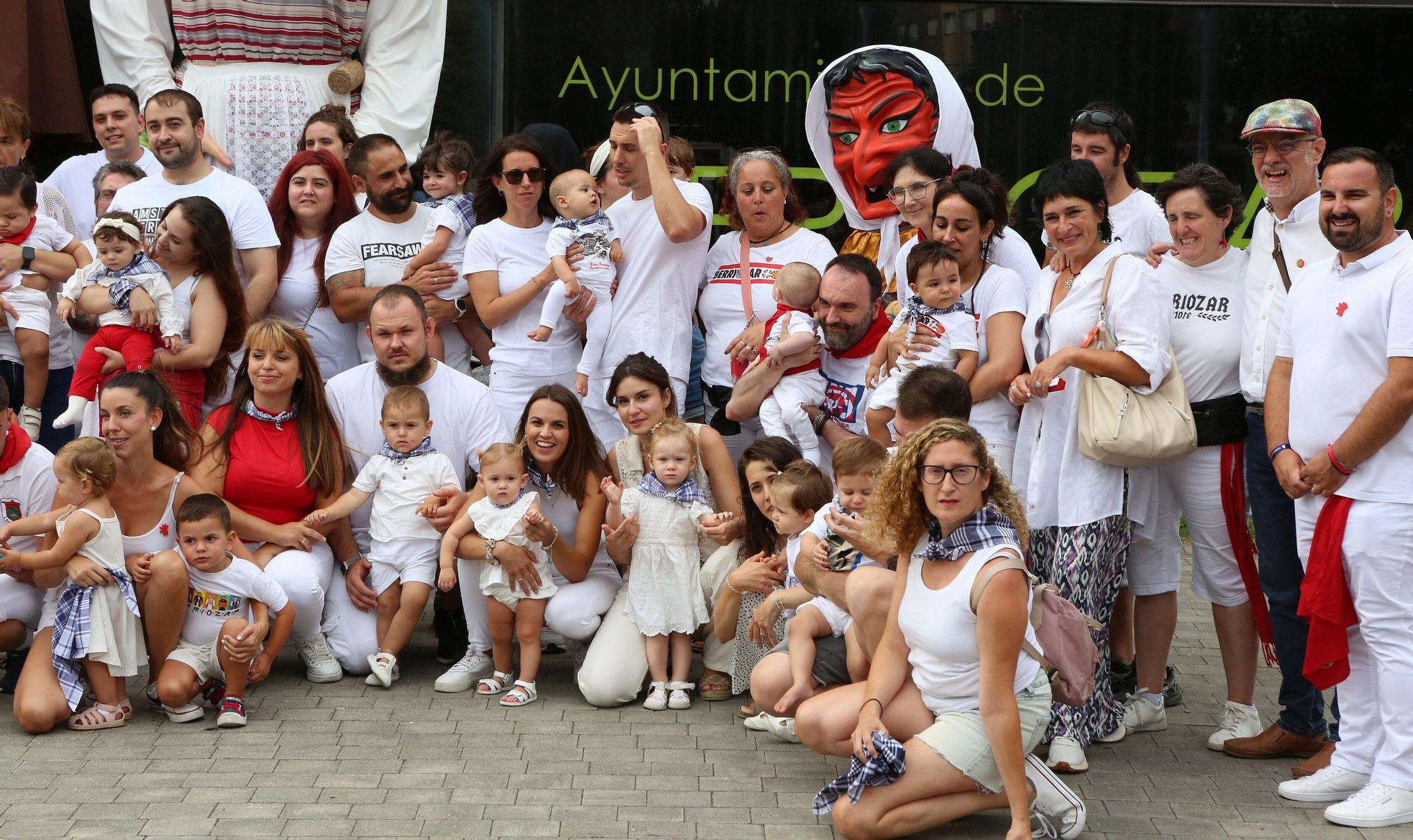 Fotos del chupinazo de Berriozar