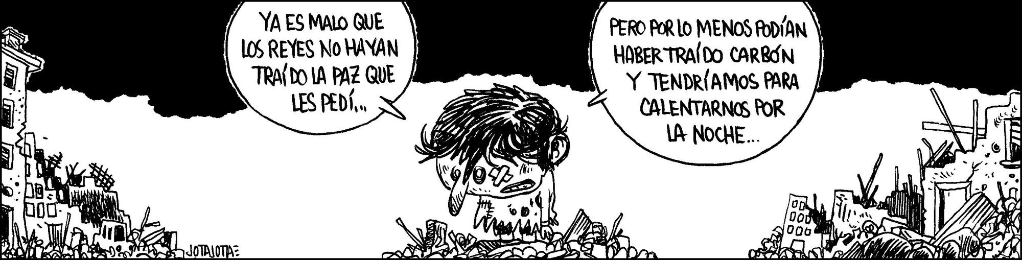 La tira de Jota Jota (07/01/2024)