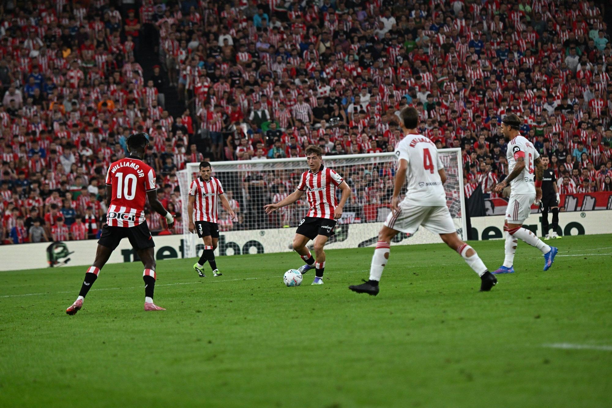 El Athletic-Sevilla, en imágenes