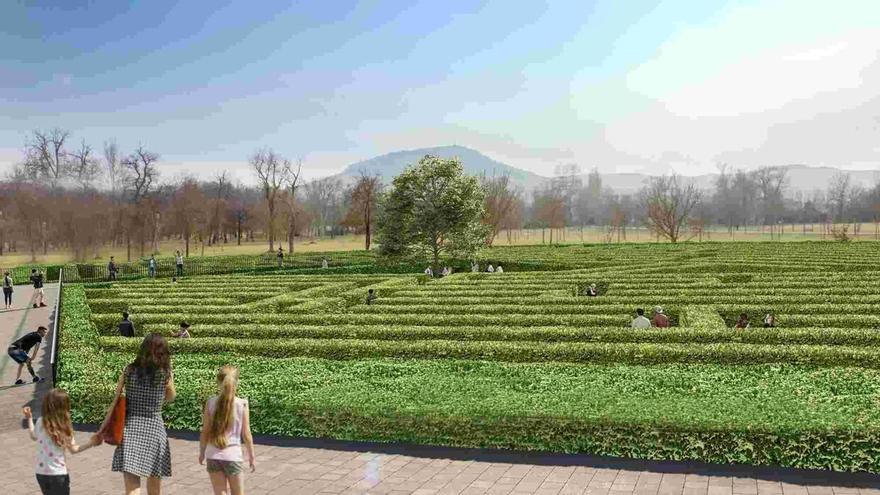 El Ayuntamiento de Vitoria avala la ubicación del laberinto vegetal en Olarizu