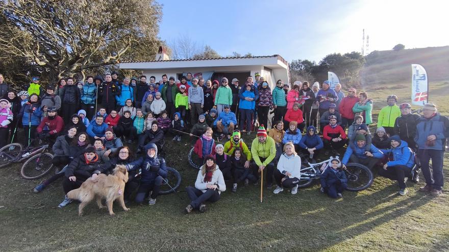 Un documental repasa la historia del  Club Alpino Ubietamendi de Zalla