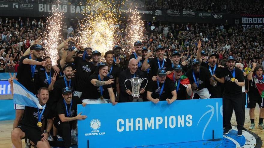 El Surne Bilbao, campeón de la FIBA Europe Cup