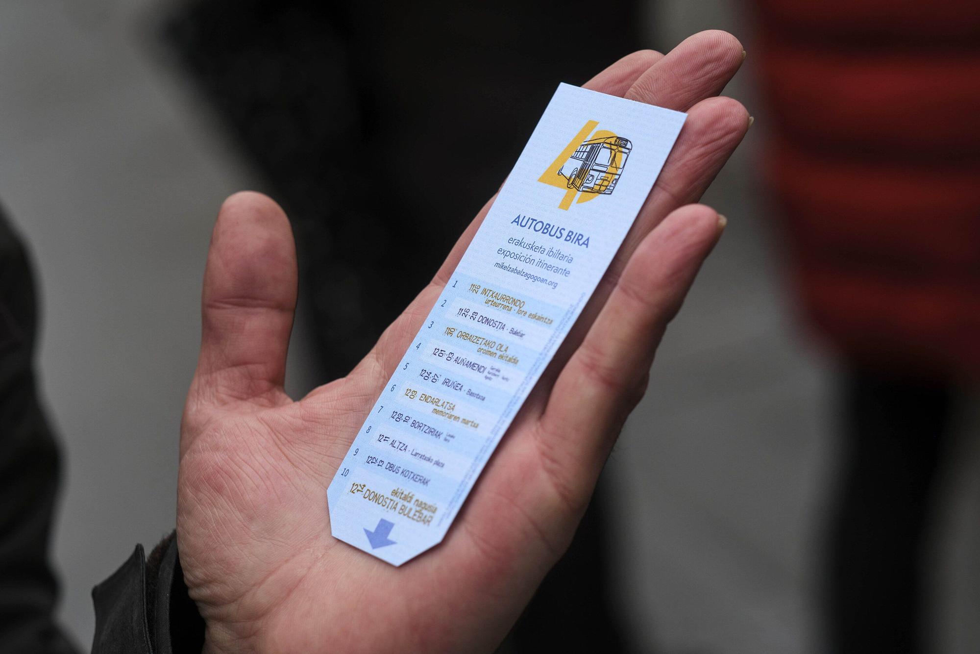 Llega a Pamplona la exposición itinerante '40 años en memoria de Mikel Zabalza'