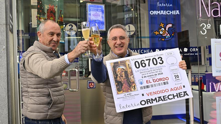 El Niño sube la temperatura de Bizkaia al agraciarla con 2,4 millones de euros