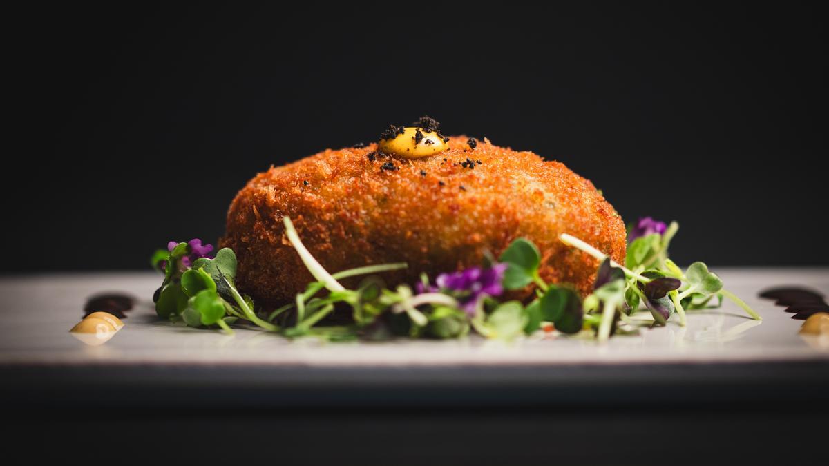 Creación de uno de los restaurantes de Debabarrena participantes en esta iniciativa gastronómica.